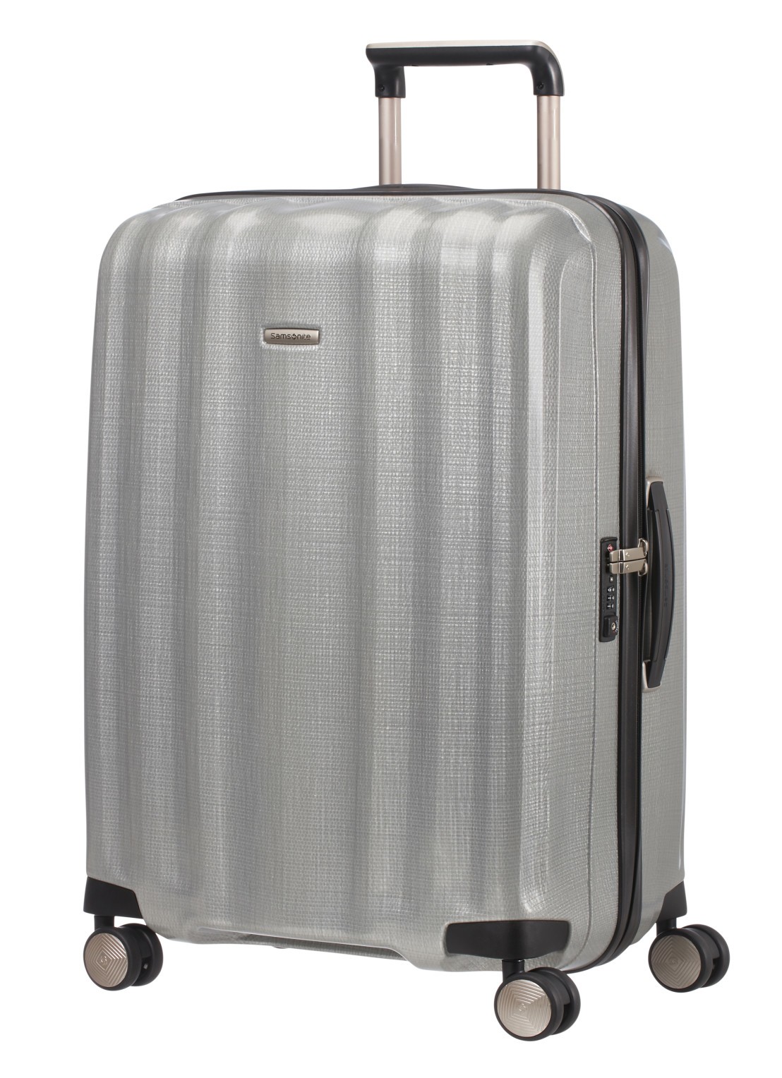 Samsonite Lite-Cube spinner 76 cm - detail silver / zilver