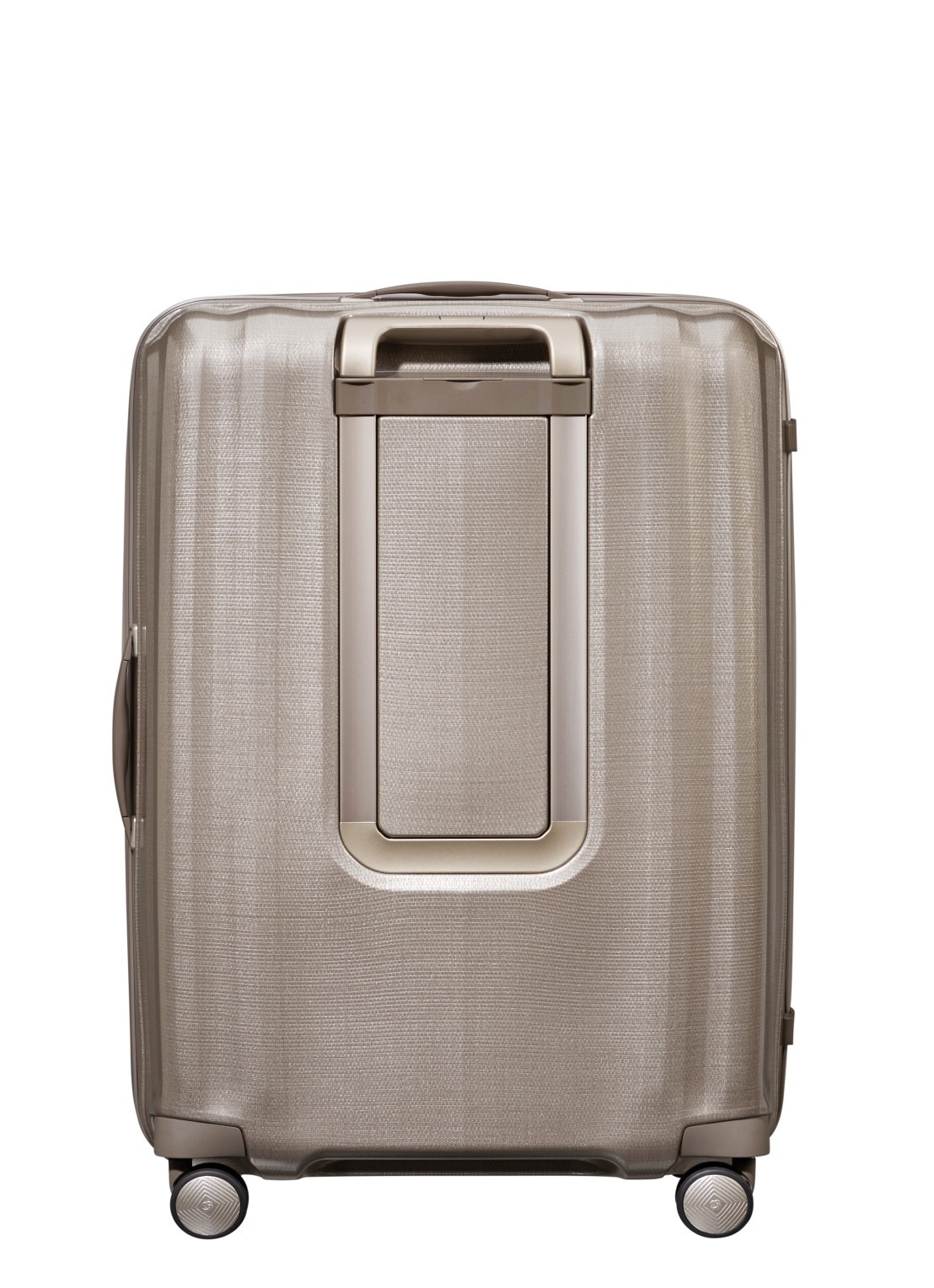 Samsonite Lite-Cube spinner 81 cm - achterkant ivory gold