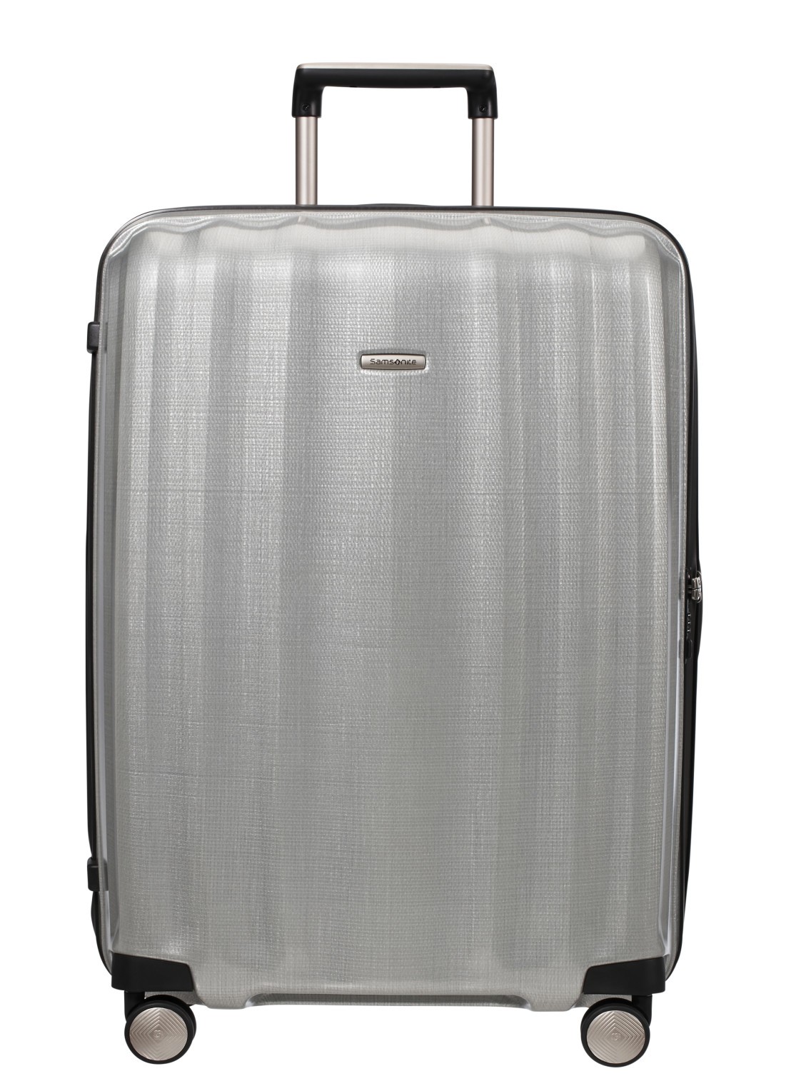 Samsonite Lite-Cube spinner 82 cm - voorkant 2 zilver