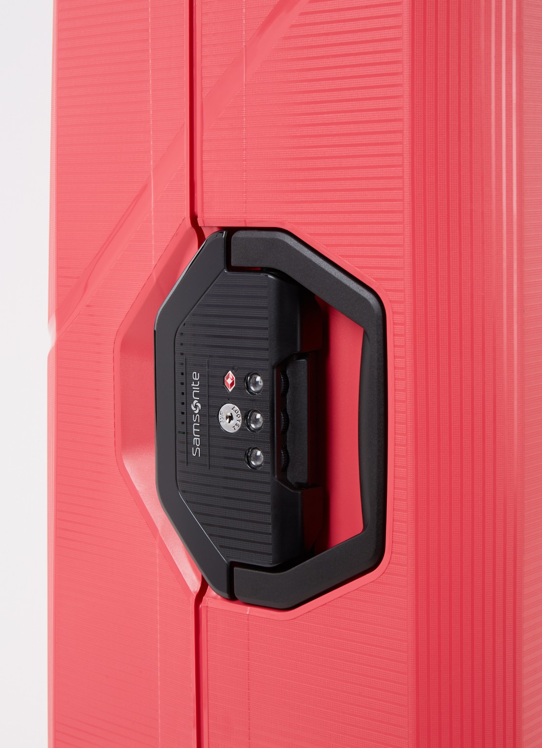 Samsonite Magnum Eco spinner 69 cm - detail 4 roze
