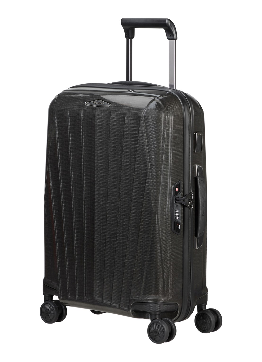 Samsonite Major-Lite spinner 55 cm - detail 3 zwart
