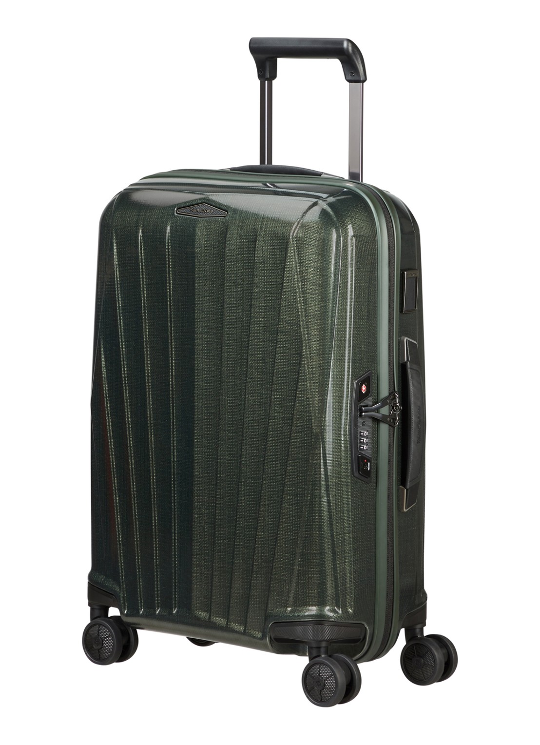Samsonite Major-Lite spinner 55 cm - voorkant 2 groen