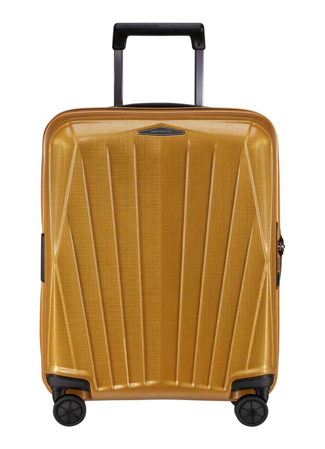 Samsonite Major-Lite spinner 55 cm - voorkant 4 okergeel