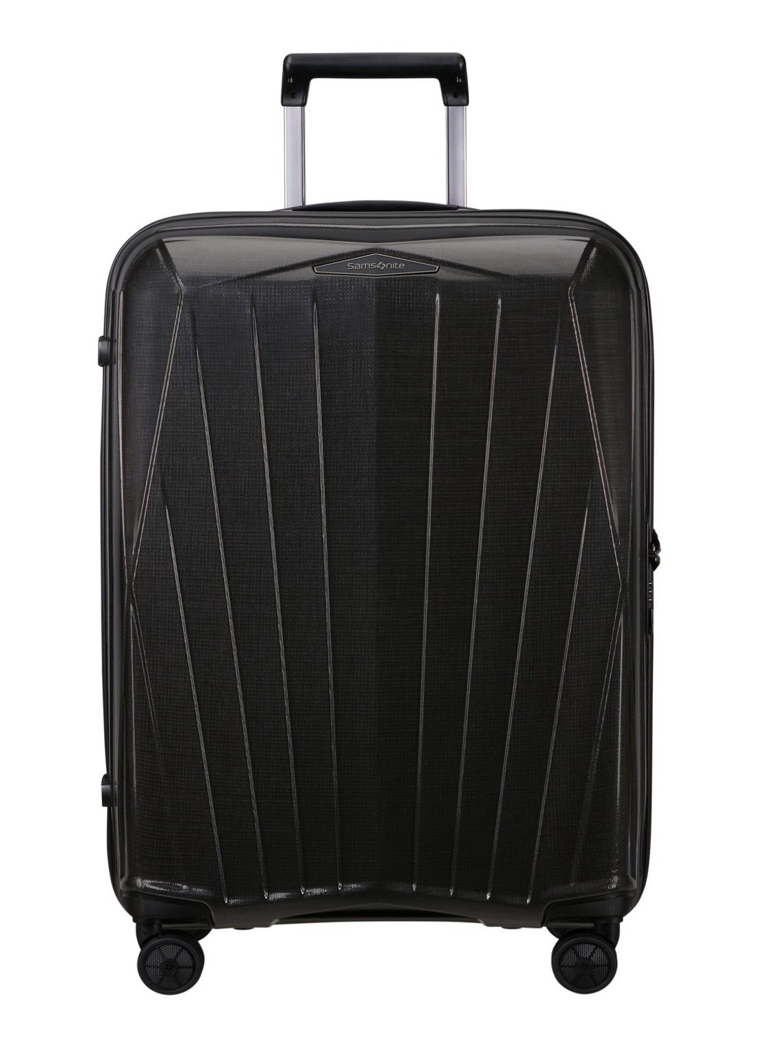 Samsonite Major-Lite spinner 69 cm - voorkant zwart