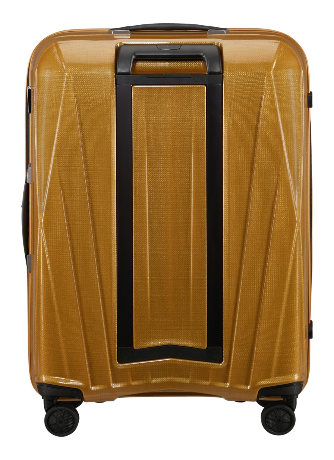Samsonite Major-Lite spinner 69 cm - achterkant 3 okergeel