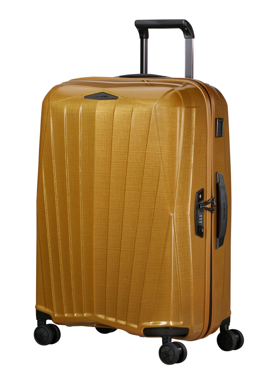 Samsonite Major-Lite spinner 69 cm - detail 4 okergeel