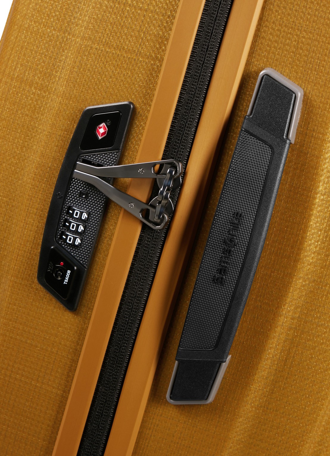 Samsonite Major-Lite spinner 69 cm - detail 7 okergeel