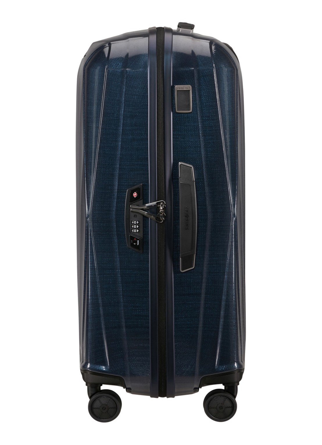 Samsonite Major-Lite spinner 69 cm - detail 2 donkerblauw