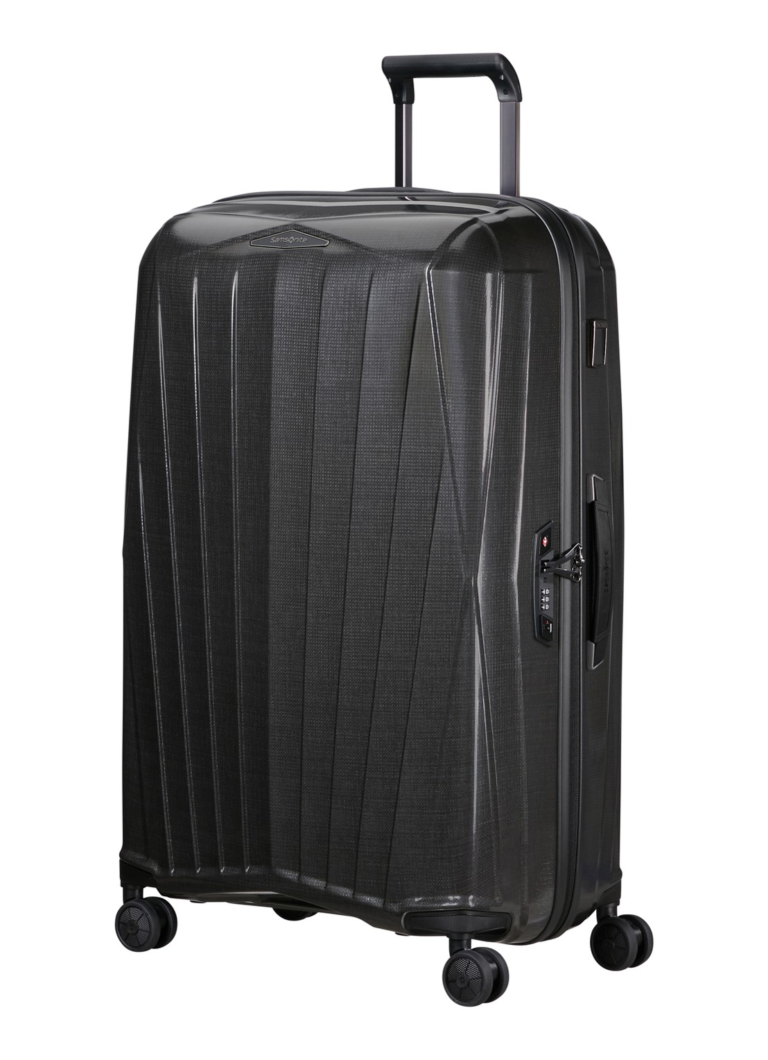 Samsonite Major-Lite spinner 77 cm - detail 2 zwart