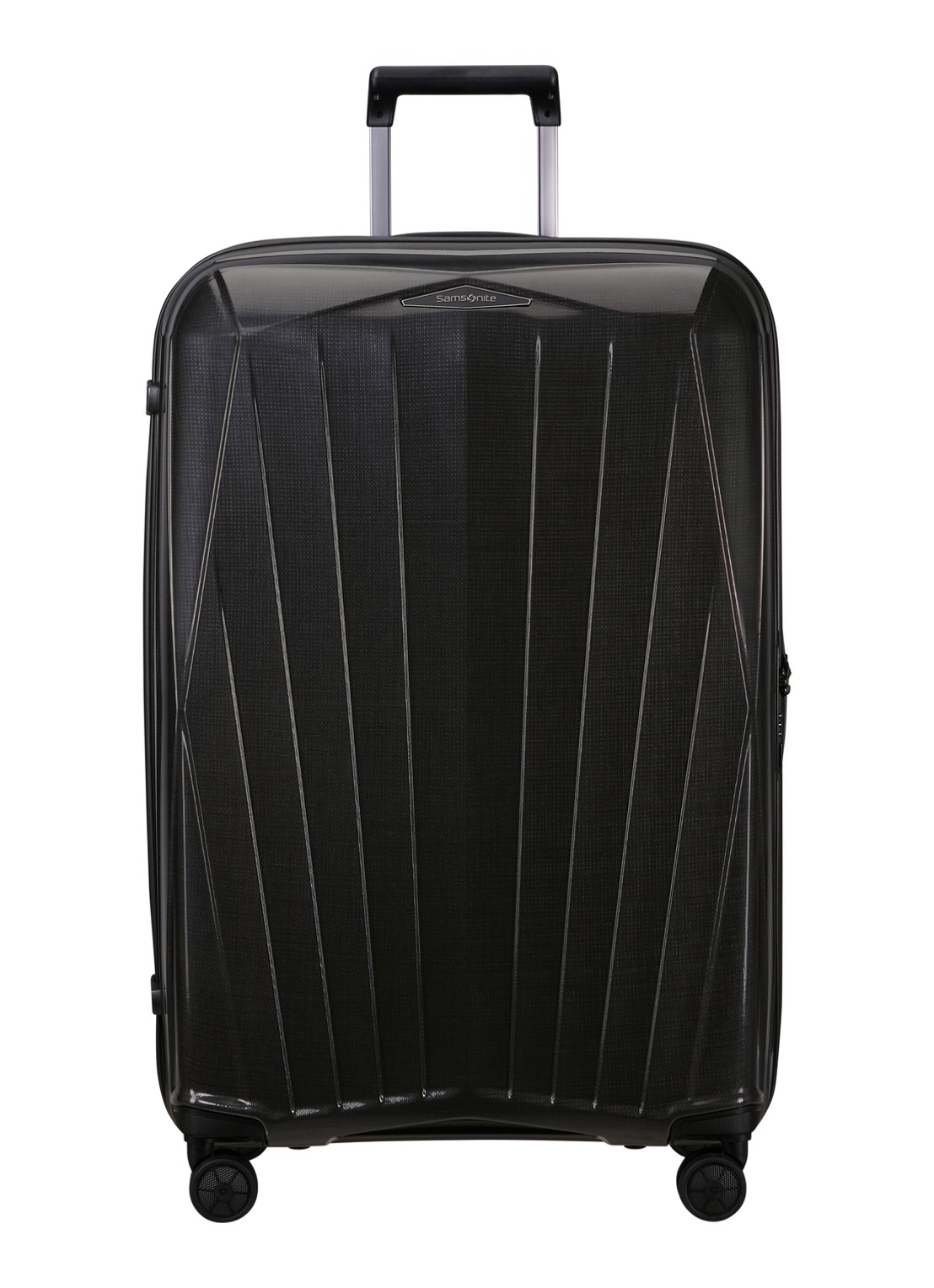 Samsonite Major-Lite spinner 77 cm - voorkant 4 zwart