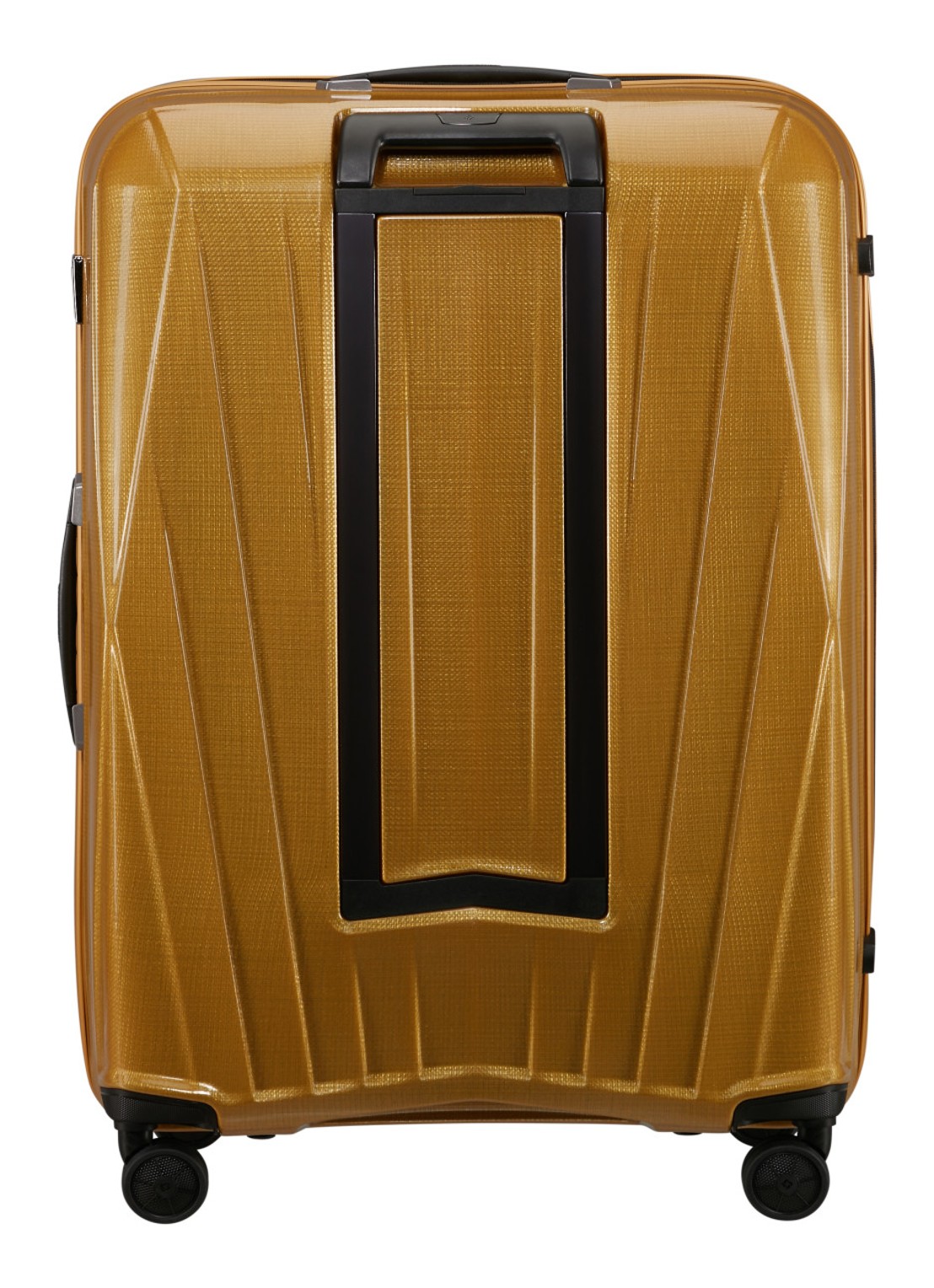 Samsonite Major-Lite spinner 77 cm - achterkant 5 okergeel