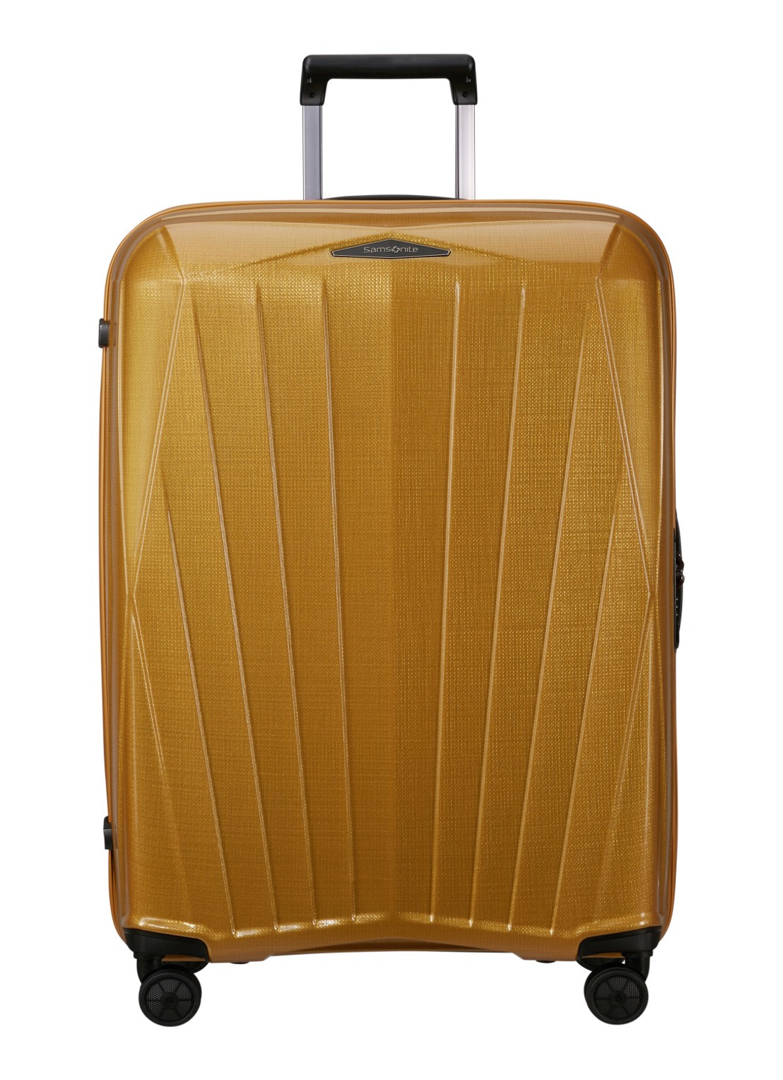 Samsonite Major-Lite spinner 77 cm - voorkant 6 okergeel