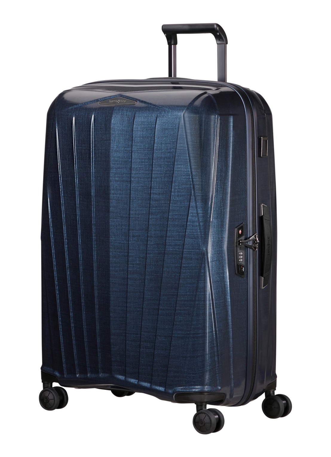 Samsonite Major-Lite spinner 77 cm - detail 3 donkerblauw
