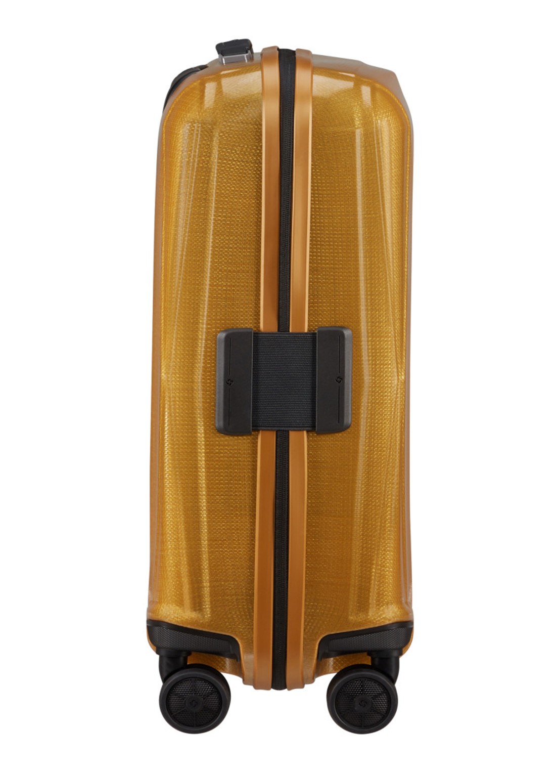 Samsonite Major-Lite vergrootbare spinner 55 cm - detail 3 okergeel