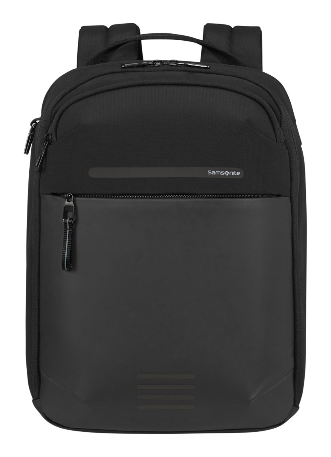 Samsonite Moderny laptoprugzak met 14,1 inch laptopvak - voorkant 2 zwart