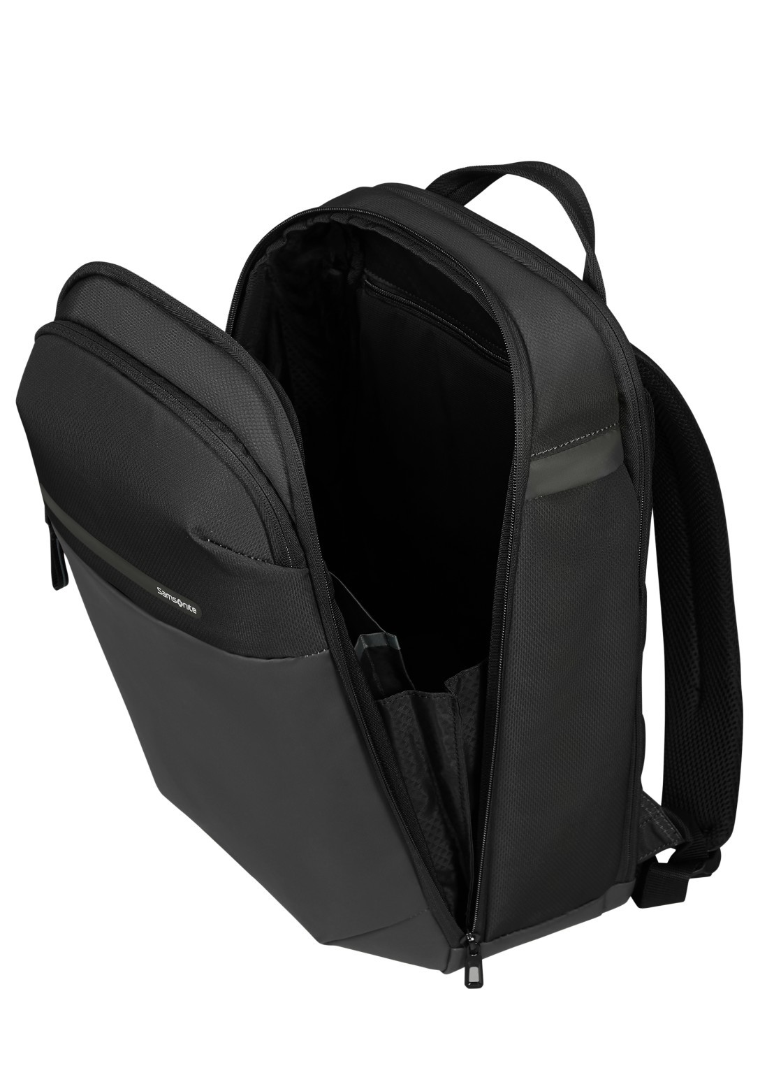 Samsonite Moderny laptoprugzak met 15,6 inch laptopvak - achterkant 4 zwart