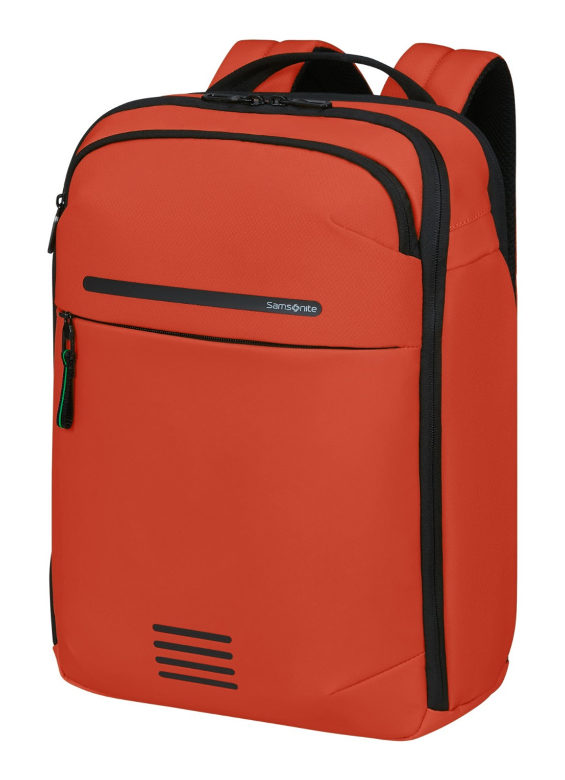 Samsonite Moderny laptoprugzak met 15,6 inch laptopvak - voorkant 4 roodbruin