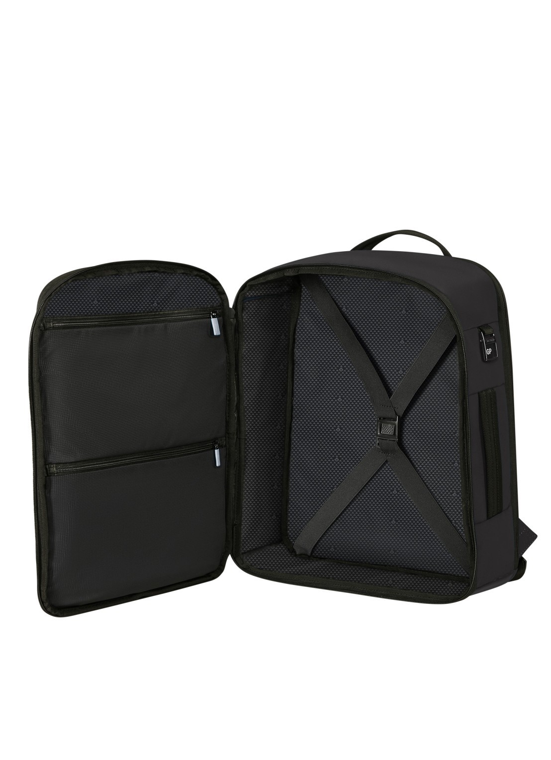 Samsonite Moderny M rugzak - achterkant 2 zwart