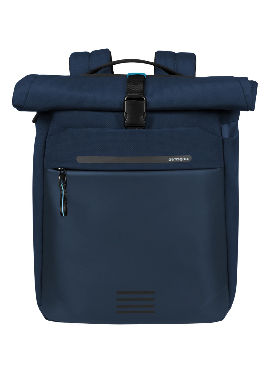 Samsonite Moderny rugzak met 15,6 inch laptopvak - voorkant 2 donkerblauw