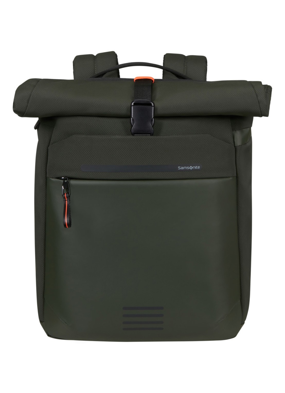 Samsonite Moderny rugzak met 15,6 inch laptopvak - voorkant legergroen