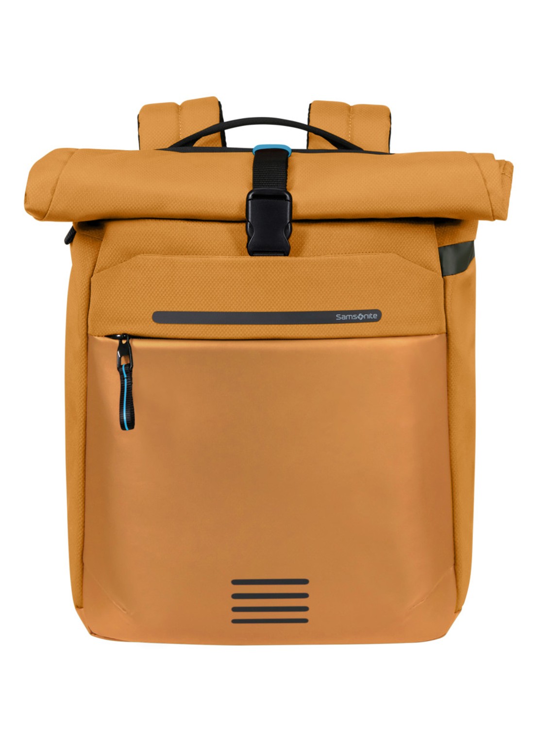 Samsonite Moderny rugzak met 15,6 inch laptopvak - voorkant 2 mosterd