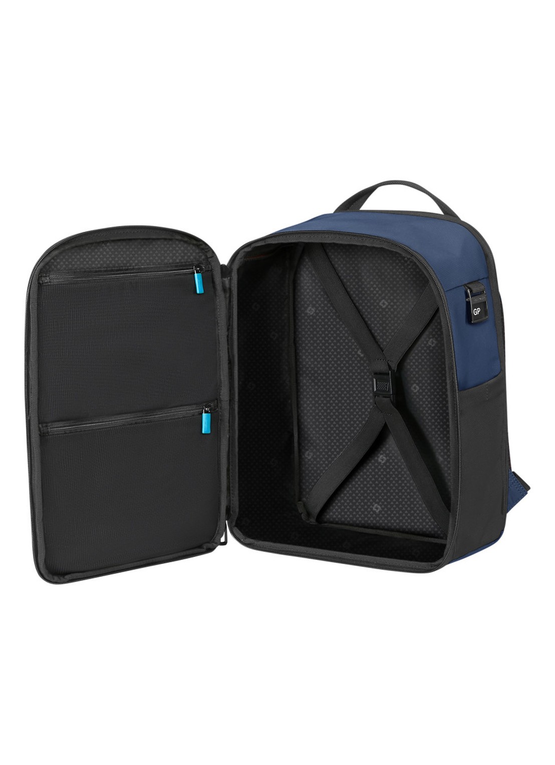 Samsonite Moderny XS rugzak - achterkant donkerblauw