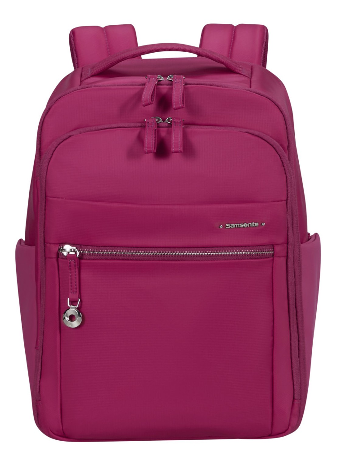 Samsonite Move Journey rugzak met 14 inch laptopvak - voorkant fuchsia