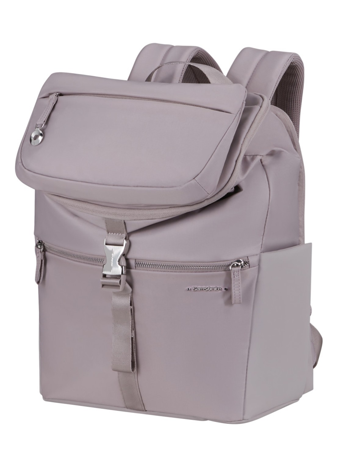 Samsonite Move journey rugzak met 15,6 inch laptopvak - voorkant 3 beige