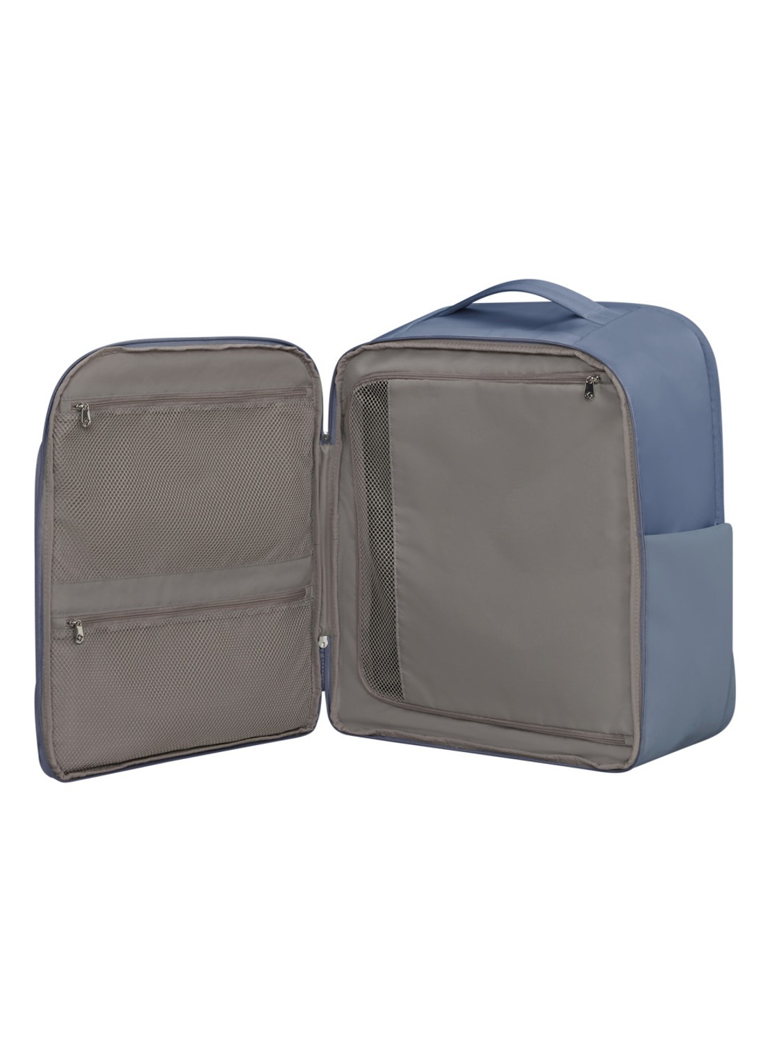 Samsonite Move Journey rugzak met logo - detail 4 staalblauw