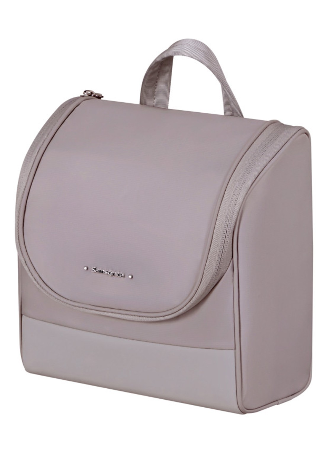 Samsonite Move Journey toilettas met logo - voorkant 3 beige