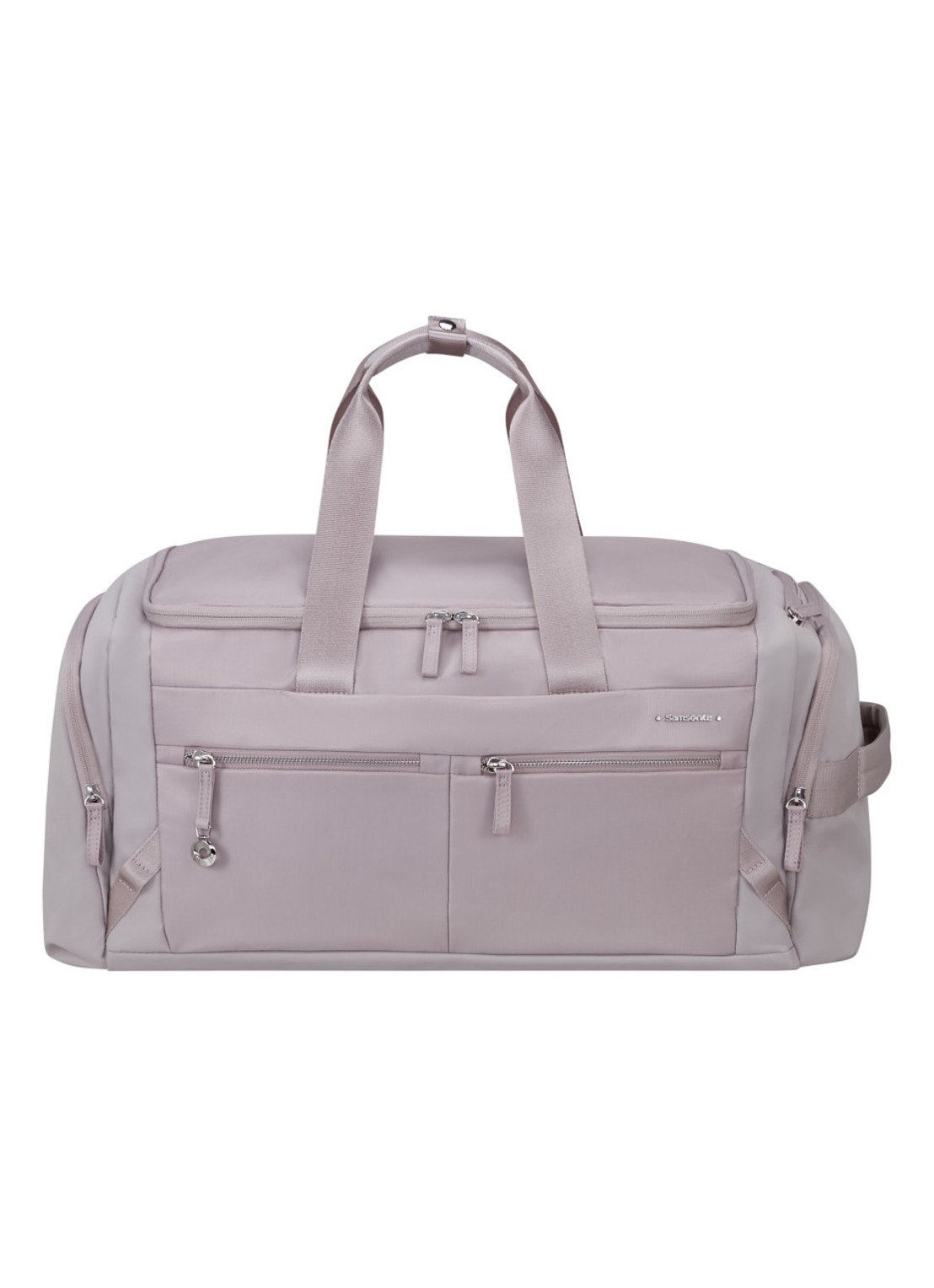 Samsonite Move Journey weekendtas met logo - voorkant beige
