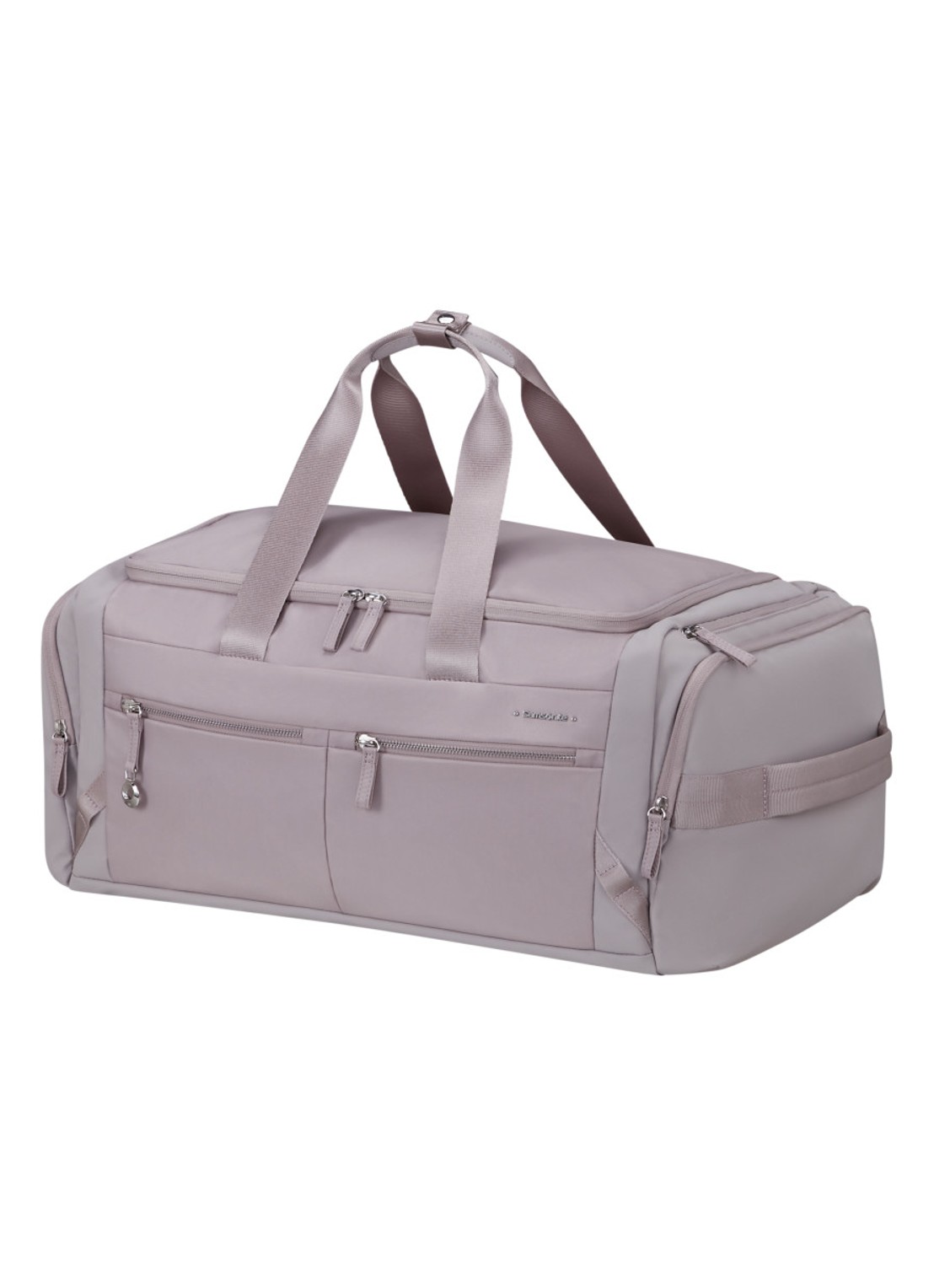 Samsonite Move Journey weekendtas met logo - voorkant 2 beige