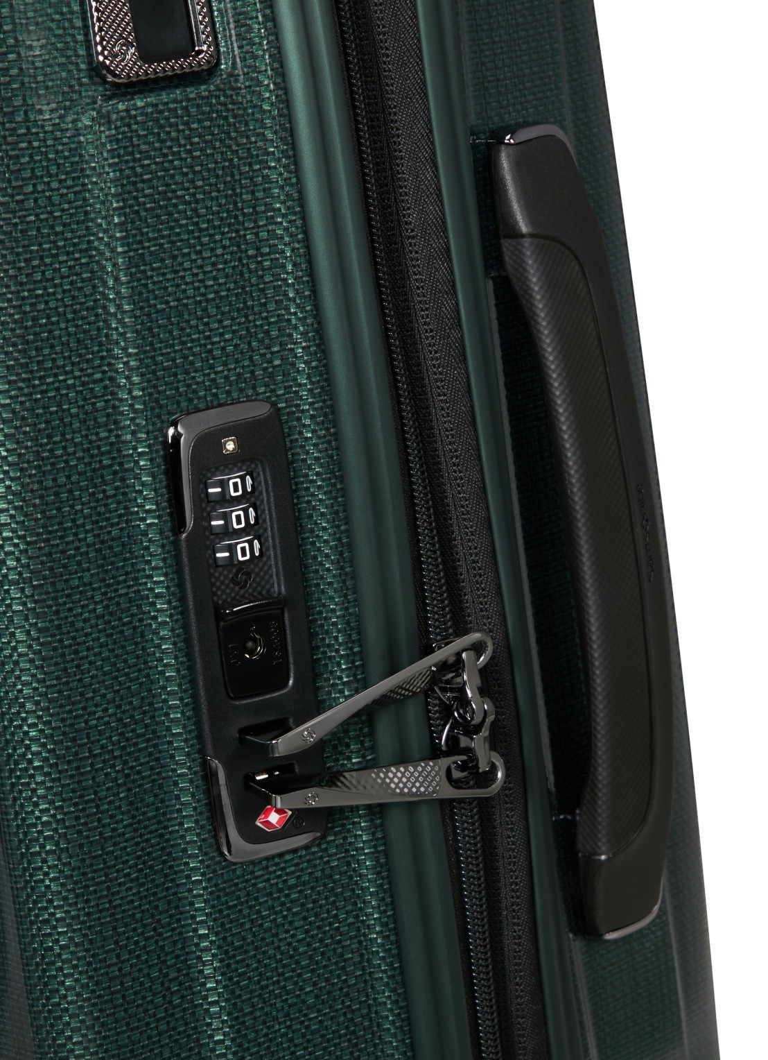 Samsonite Nexis vergrootbare spinner 55 cm - detail 3 groen