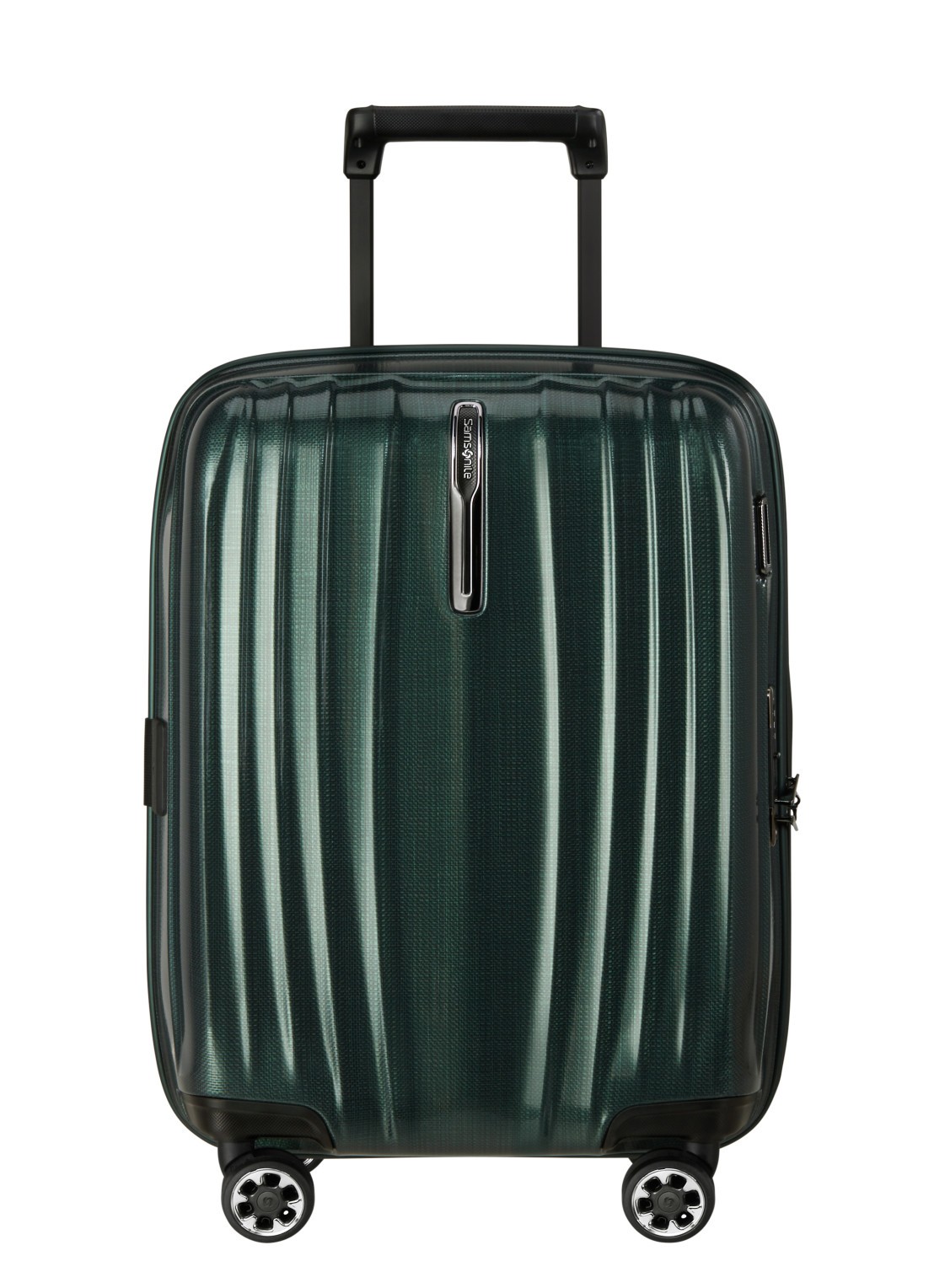 Samsonite Nexis vergrootbare spinner 55 cm - voorkant groen