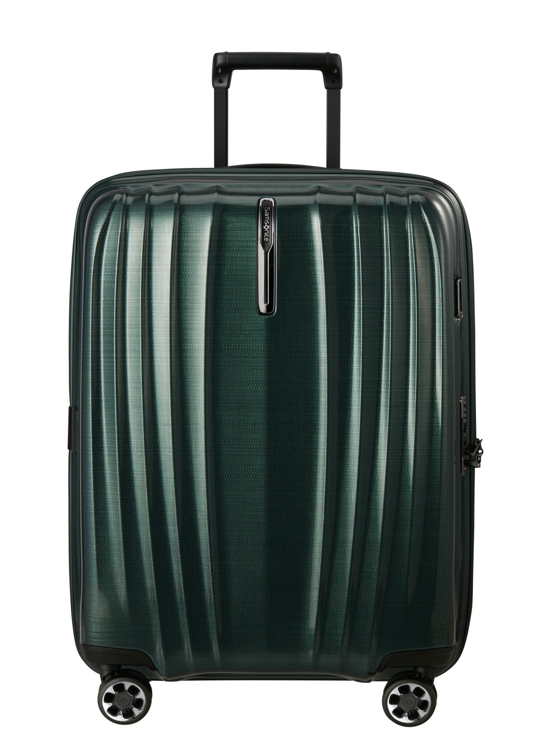 Samsonite Nexis vergrootbare spinner 70 cm - voorkant groen