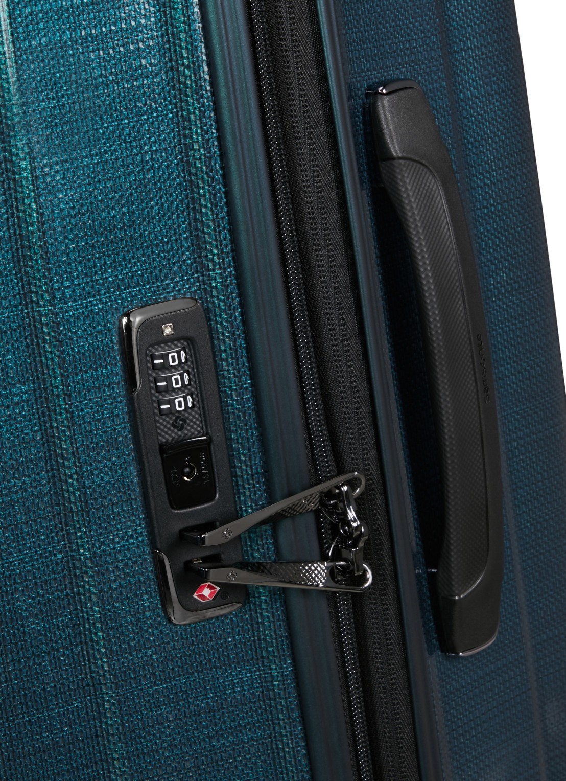 Samsonite Nexis vergrootbare spinner 76 cm - detail 5 petrol