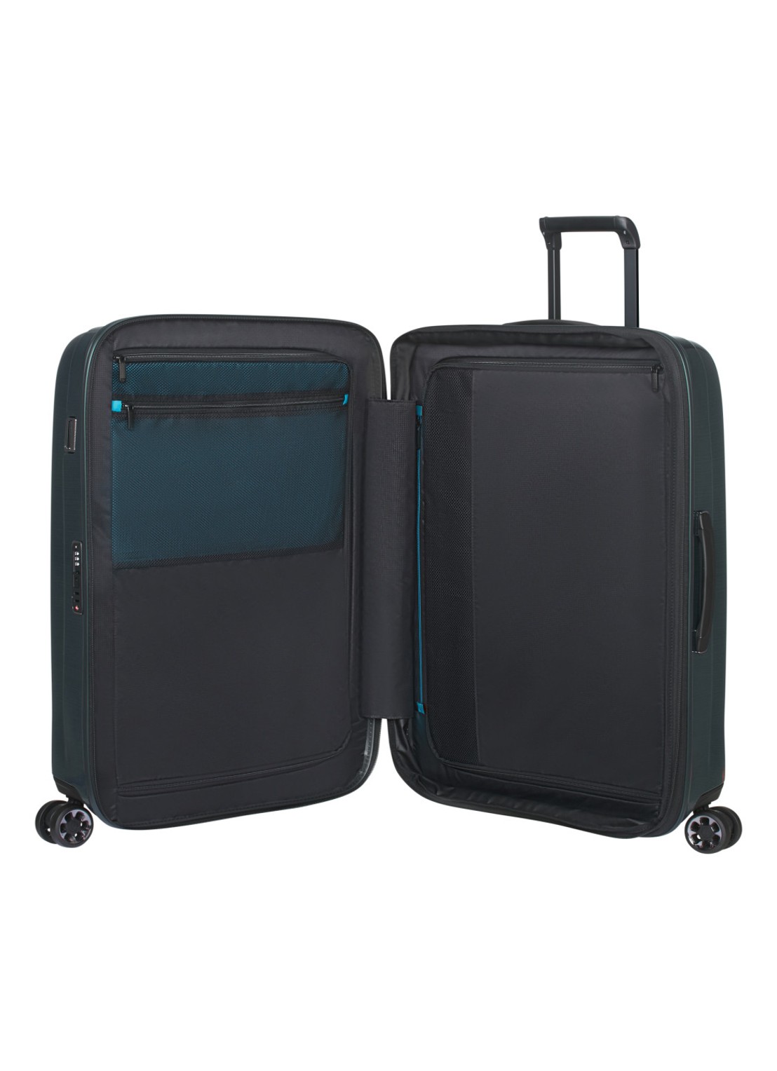 Samsonite Nexis vergrootbare spinner 76 cm - achterkant 5 groen