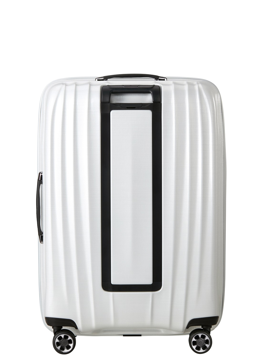 Samsonite Nexis vergrootbare spinner 76 cm - achterkant gebroken wit