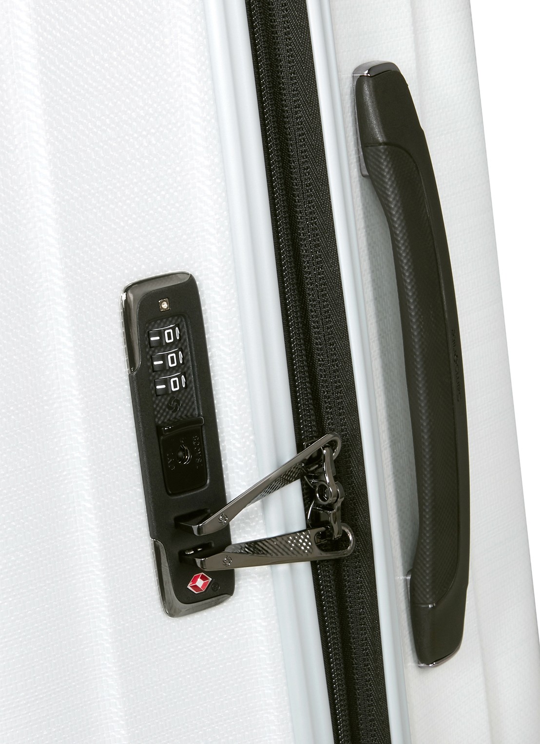 Samsonite Nexis vergrootbare spinner 76 cm - detail 4 gebroken wit