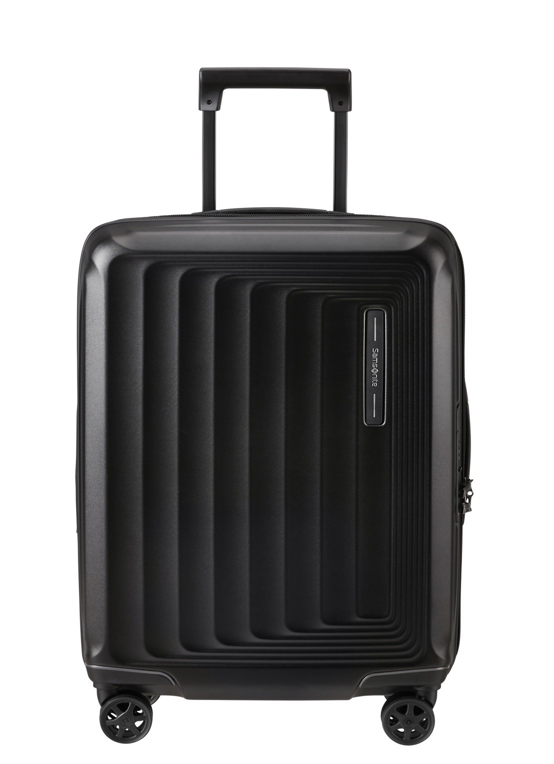 Samsonite Nuon spinner 55 cm - voorkant zwart