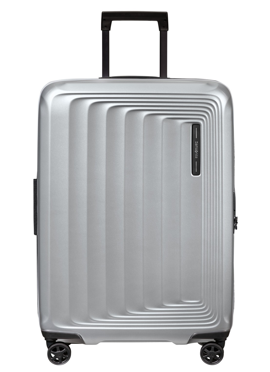 Samsonite Nuon spinner 69 cm - voorkant zilver