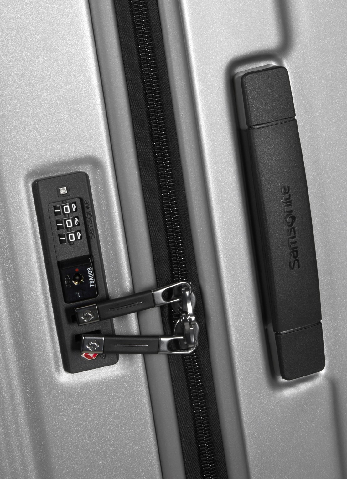 Samsonite Nuon spinner 80 cm - detail 4 matt silver