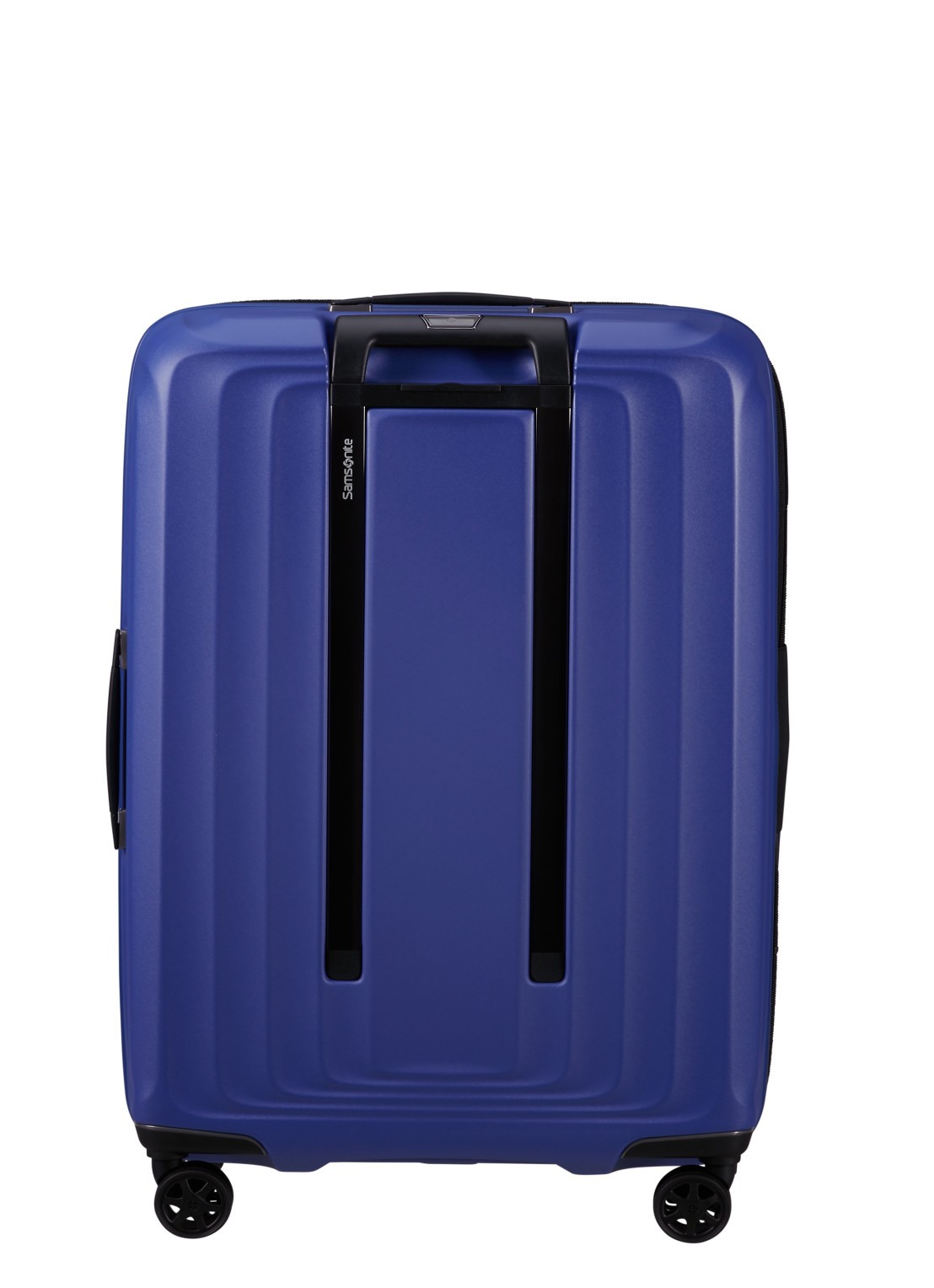 Samsonite Nuon vergrootbare spinner 69 cm - achterkant 3 donkerblauw