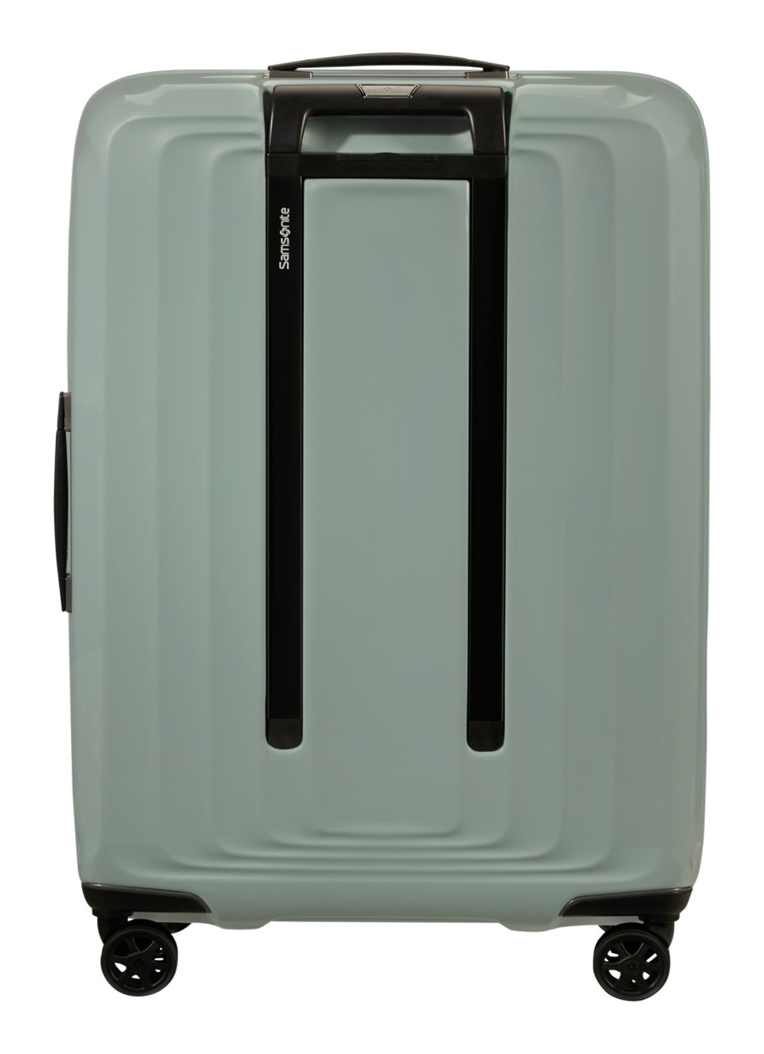 Samsonite Nuon vergrootbare spinner 69 cm - achterkant 2 metallic mineral green / lichtgroen