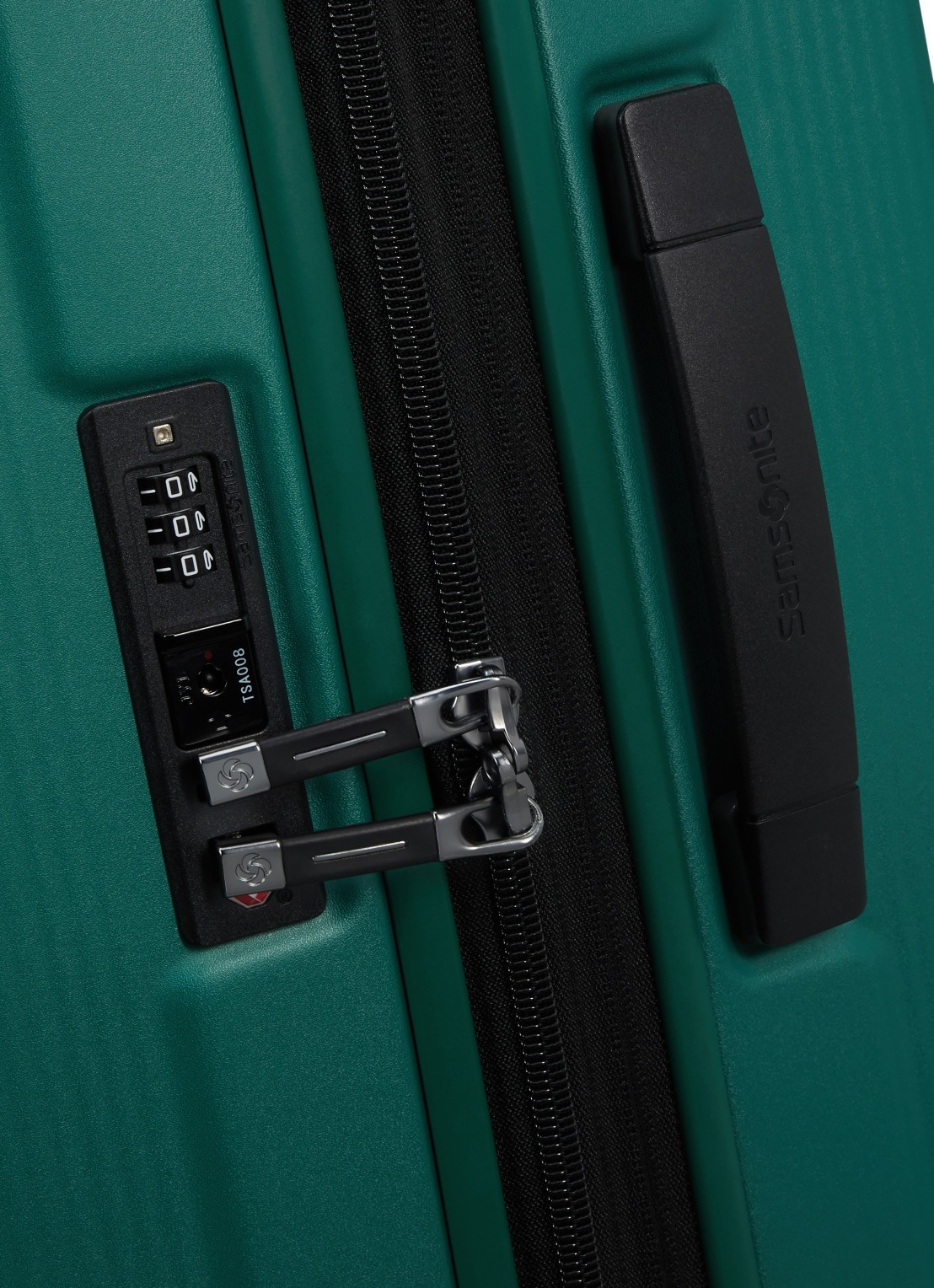 Samsonite Nuon vergrootbare spinner 69 cm - detail groen