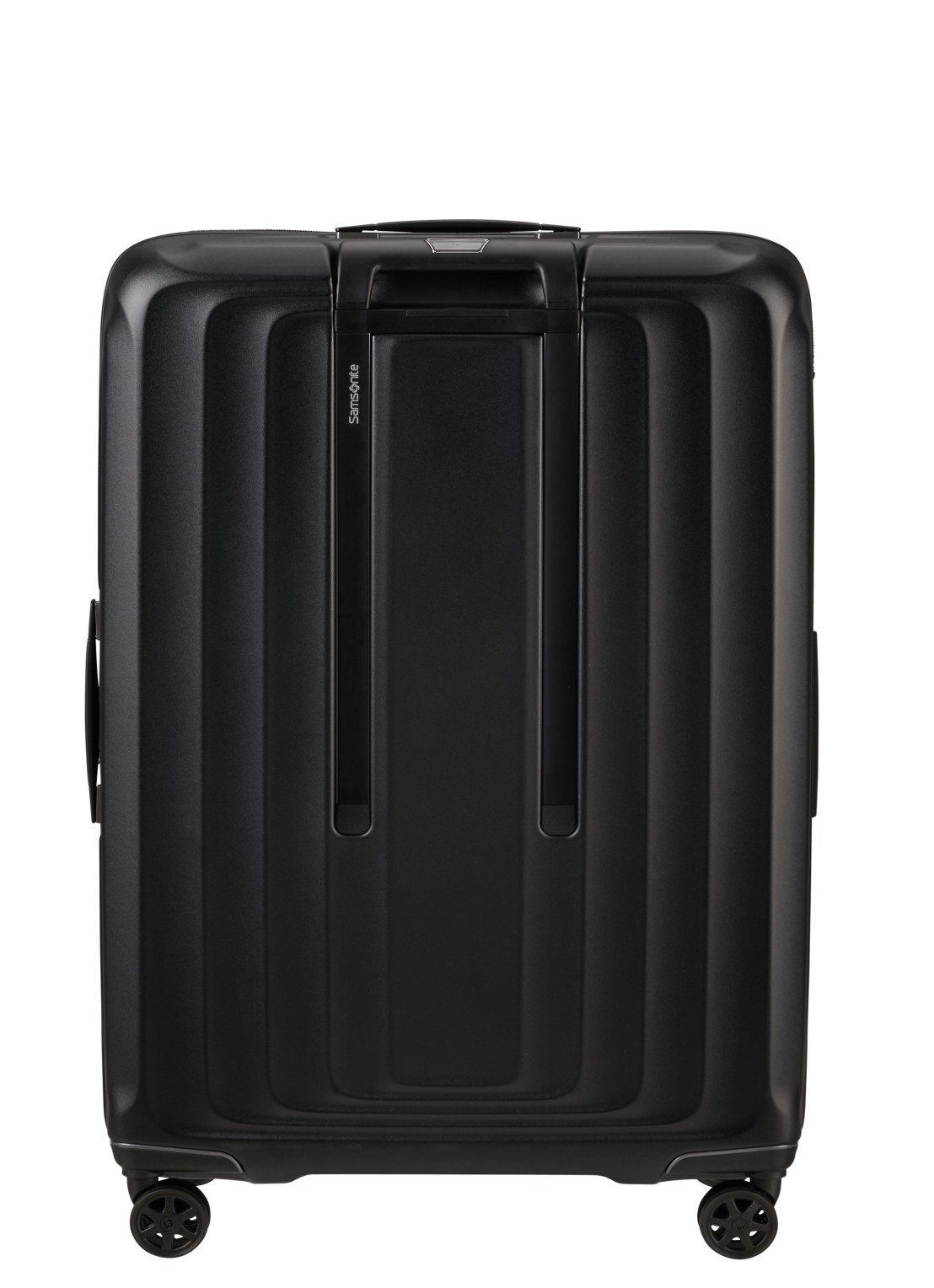 Samsonite Nuon vergrootbare spinner 75 cm - achterkant 7 antraciet