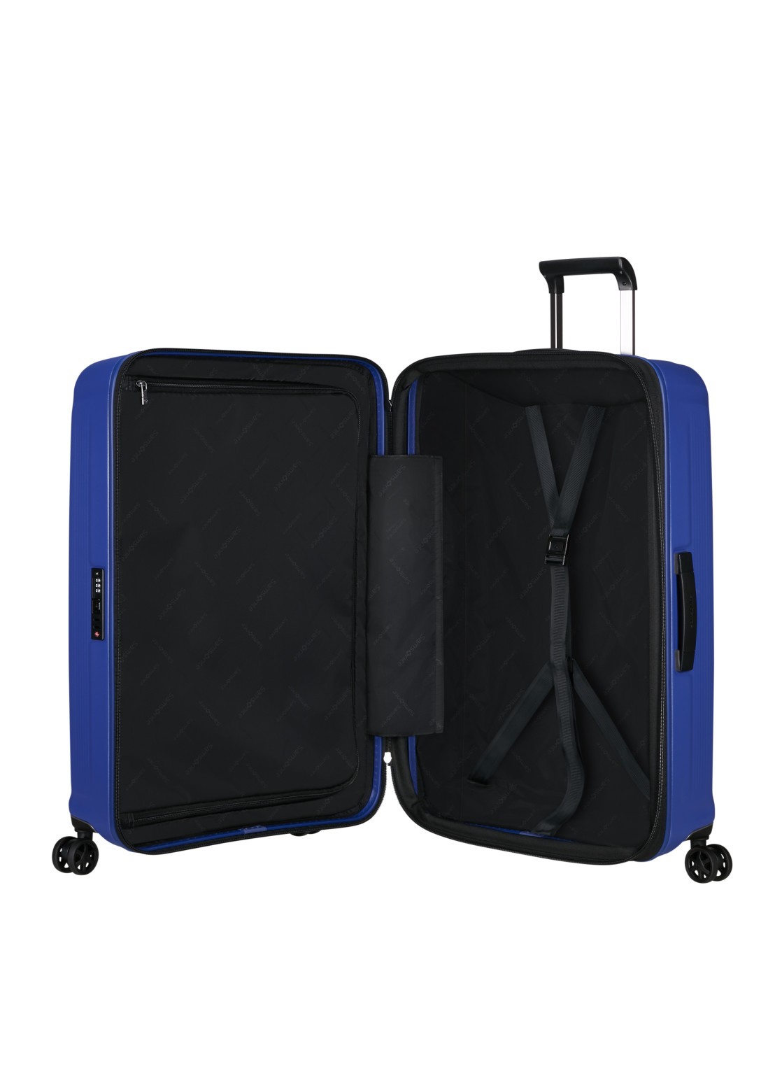 Samsonite Nuon vergrootbare spinner 75 cm - detail 2 donkerblauw