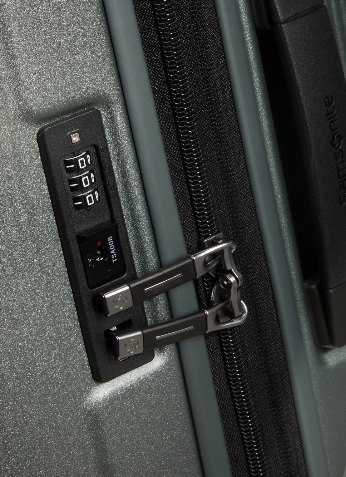 Samsonite Nuon vergrootbare spinner 81 cm - detail 4 khaki