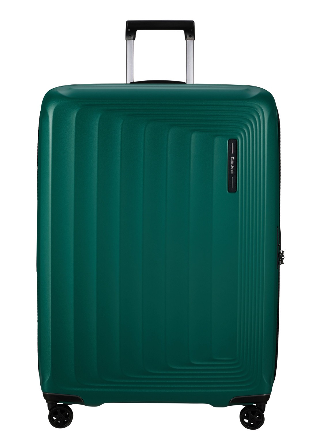 Samsonite Nuon vergrootbare spinner 81 cm - voorkant 3 groen