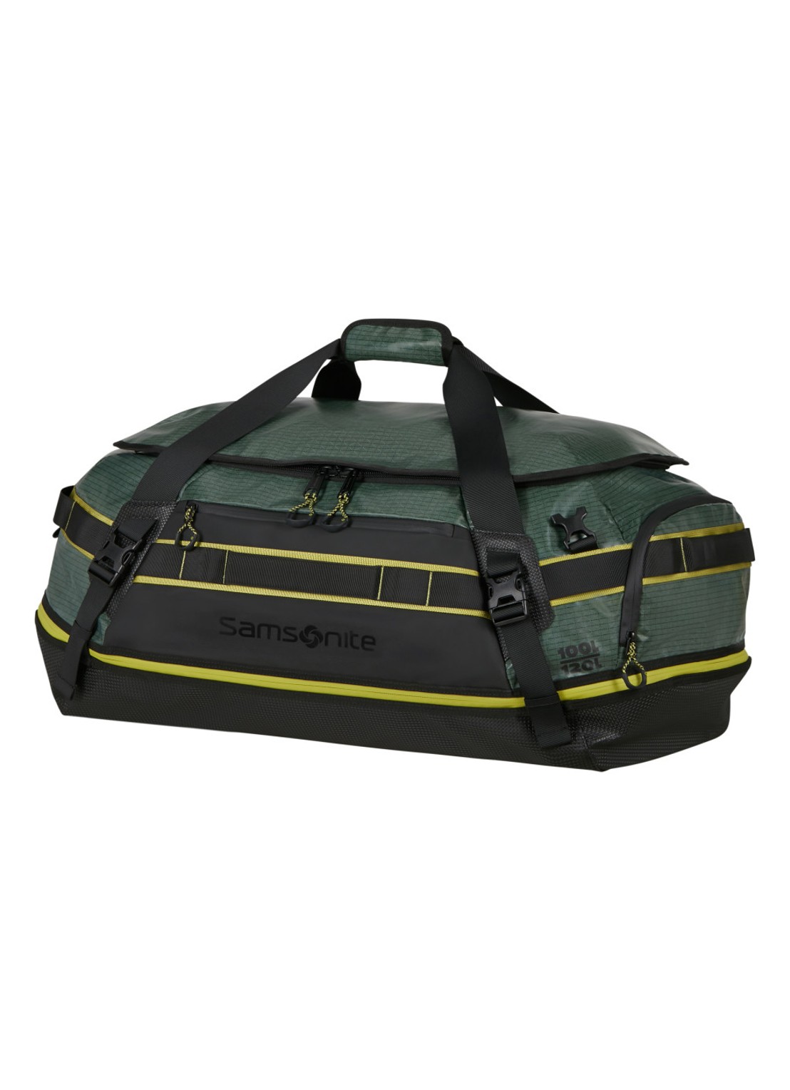 Samsonite Outtrax L weekendtas - voorkant 3 groen